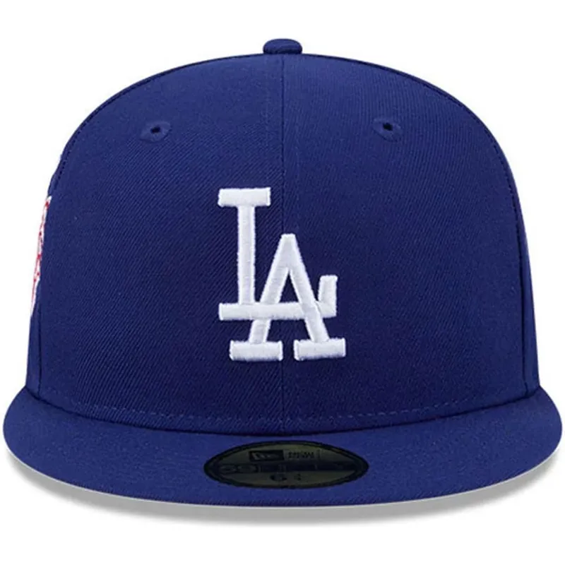 gorra-plana-azul-ajustada-59fifty-hidden-hit-de-los-angeles-dodgers-mlb-de-new-era