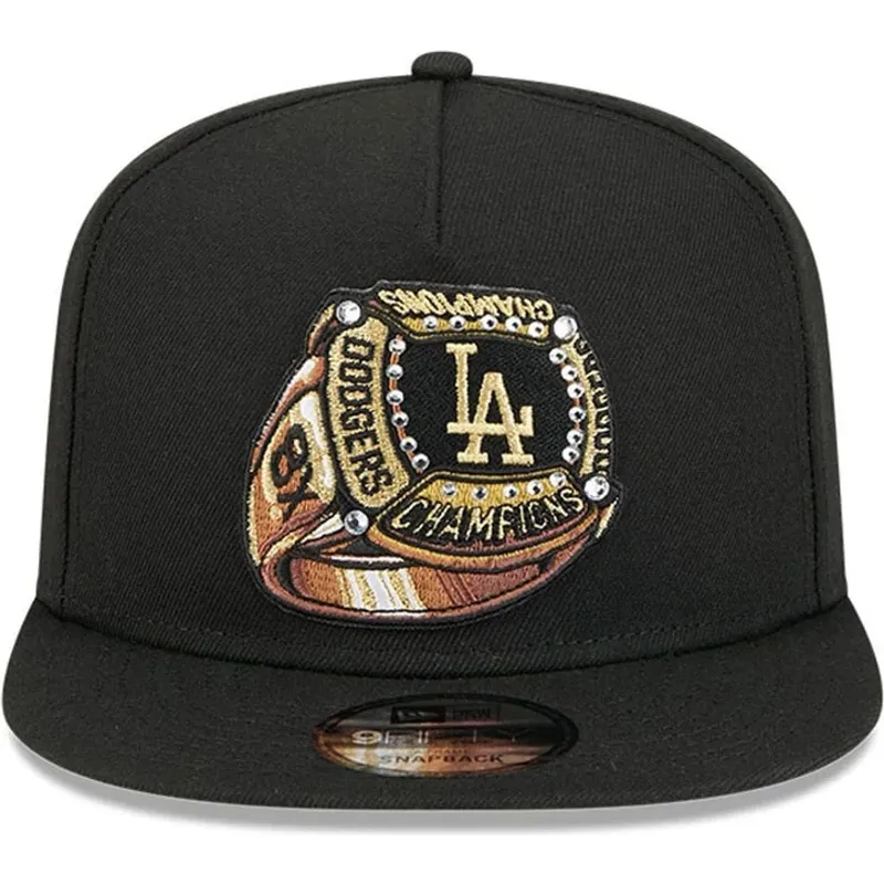 gorra-plana-negra-snapback-9fifty-a-frame-ring-de-los-angeles-dodgers-mlb-de-new-era