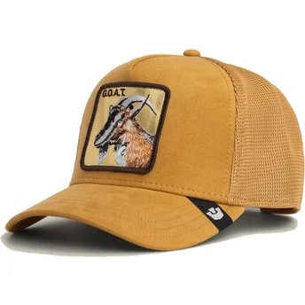 Gorra trucker marrón cabra Golden Goat Metallic The Farm...