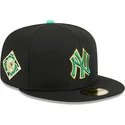 gorra-plana-negra-ajustada-59fifty-saint-patrick-s-day-de-new-york-yankees-mlb-de-new-era
