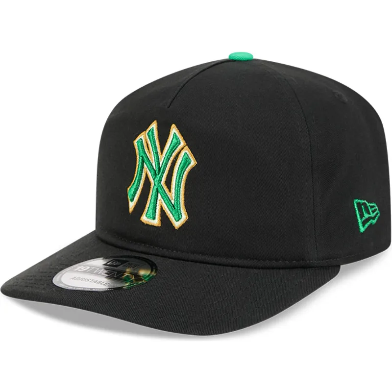gorra-curva-negra-snapback-19twenty-saint-patrick-s-day-de-new-york-yankees-mlb-de-new-era
