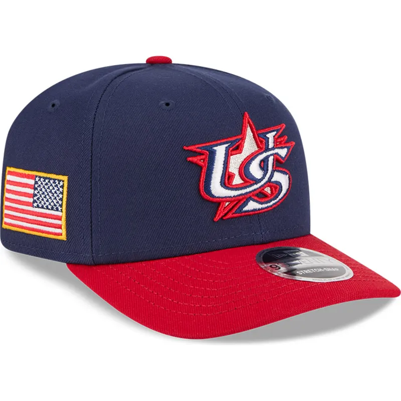 gorra-curva-azul-marino-y-roja-snapback-9seventy-stretch-snap-usa-2026-world-baseball-classic-de-new-era