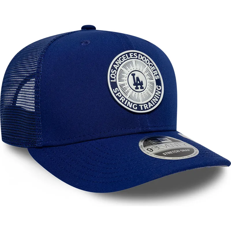 gorra-trucker-azul-9seventy-stretch-snap-circle-spring-training-de-los-angeles-dodgers-mlb-de-new-era