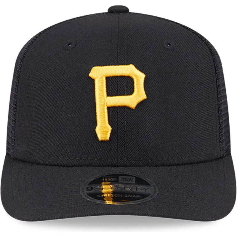 gorra-trucker-negra-9seventy-stretch-snap-evergreen-de-pittsburgh-pirates-mlb-de-new-era