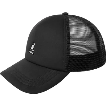 Gorra trucker negra Kangaroo de Kangol