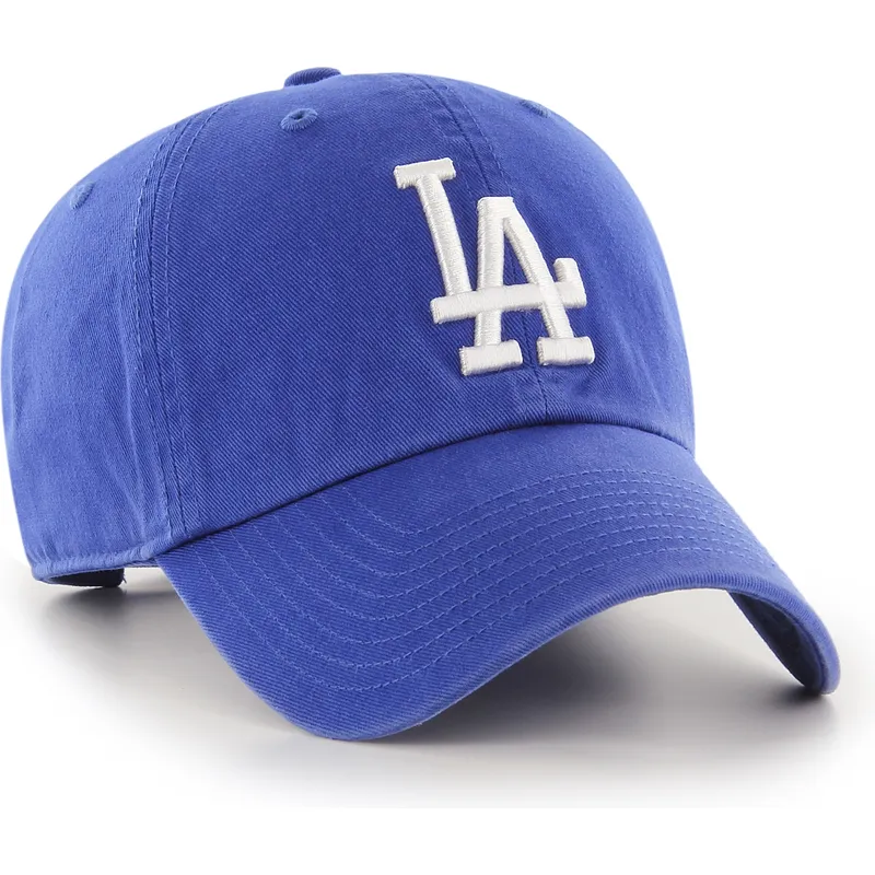 gorra-curva-azul-de-los-angeles-dodgers-mlb-clean-up-de-47-brand