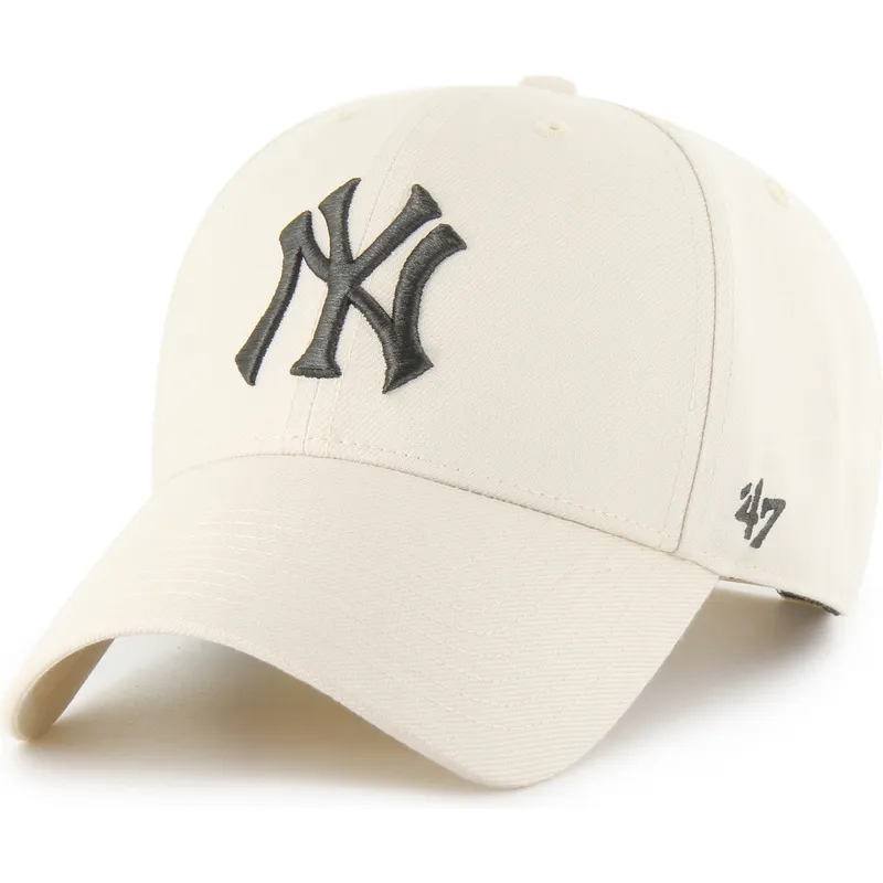 gorra-curva-beige-snapback-mvp-de-new-york-yankees-mlb-de-47-brand