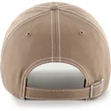 gorra-curva-marron-ajustable-clean-up-contrast-stitch-de-new-york-yankees-mlb-de-47-brand