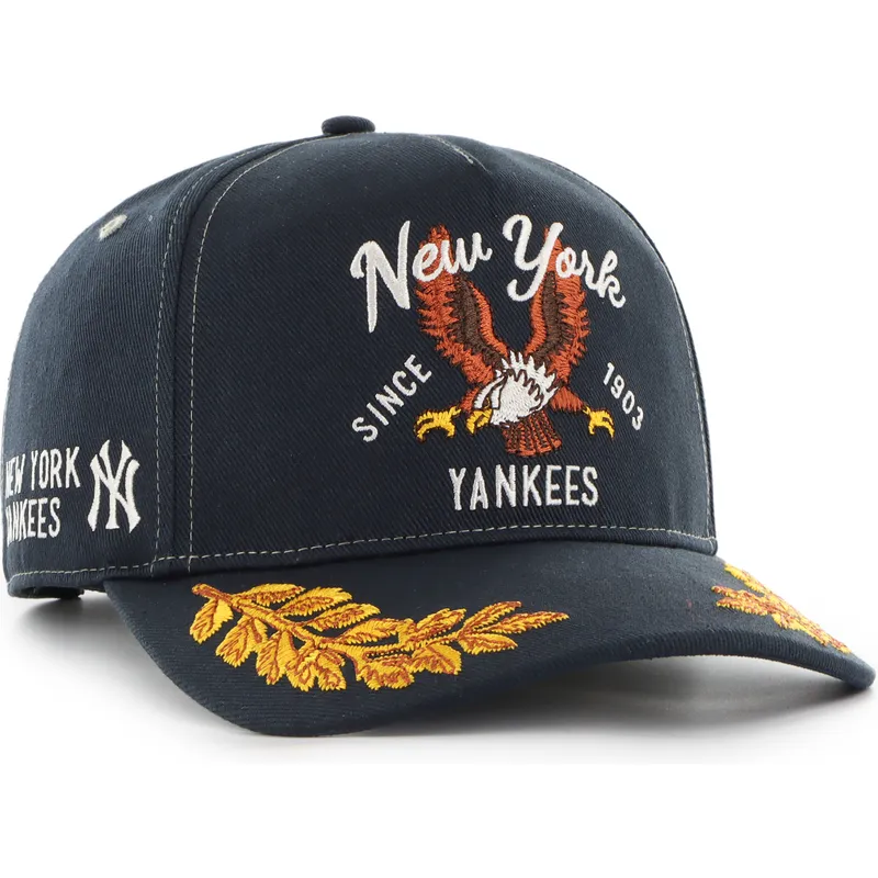 gorra-curva-azul-marino-snapback-hitch-keepsake-de-new-york-yankees-mlb-de-47-brand