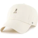 gorra-curva-beige-ajustable-clean-up-dog-base-runner-icon-de-47-brand