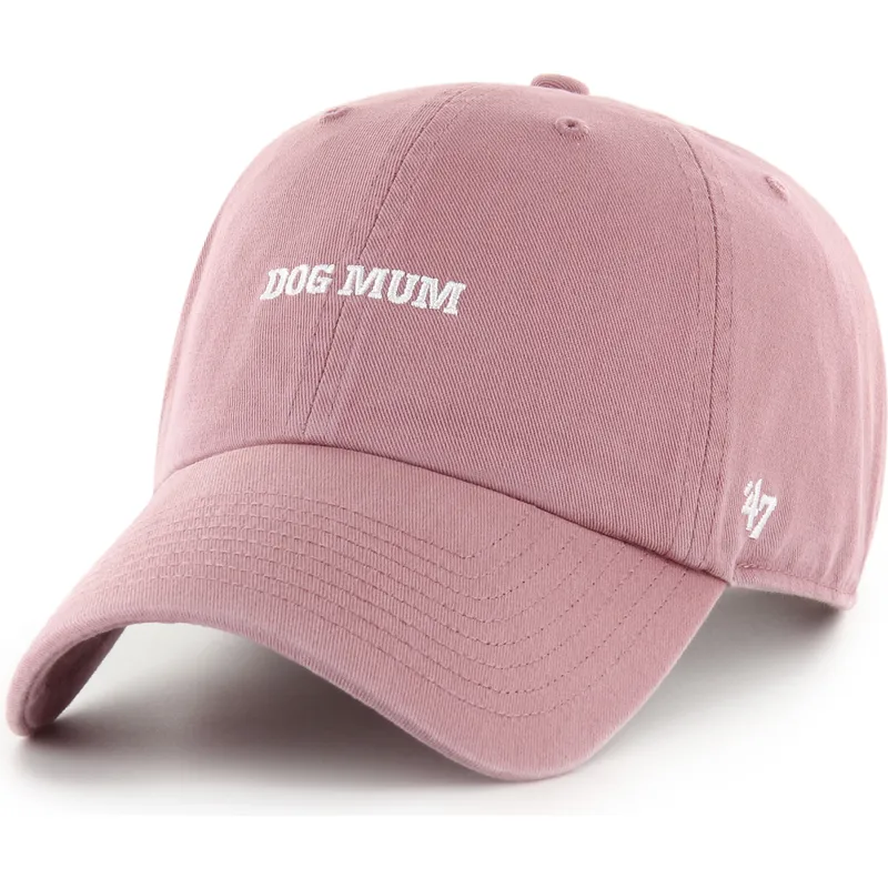gorra-curva-rosa-ajustable-dod-mum-phrase-clean-up-base-runner-icon-de-47-brand