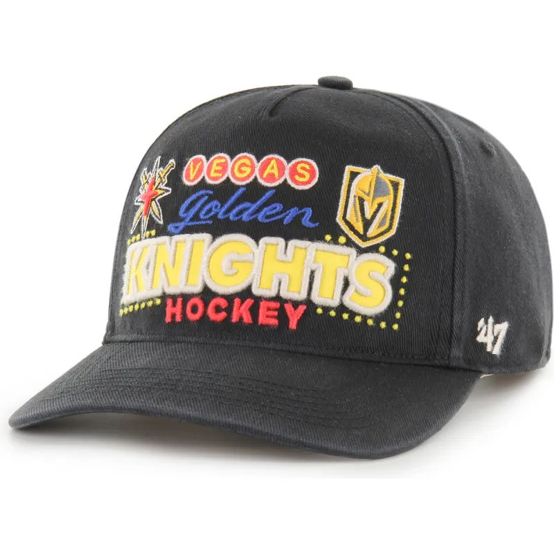 gorra-curva-negra-snapback-hitch-rf-charlton-de-vegas-golden-knights-nhl-de-47-brand