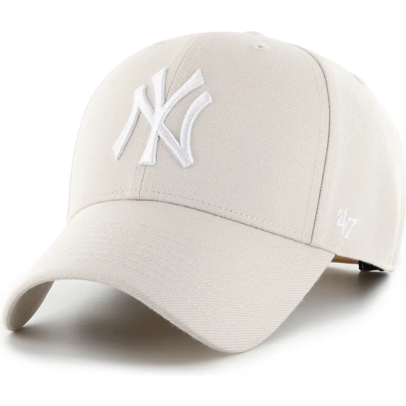 gorra-curva-beige-snapback-mvp-bone-de-new-york-yankees-mlb-de-47-brand