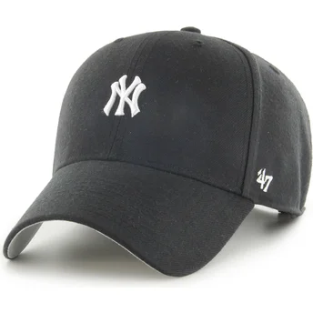 Gorra curva negra snapback MVP Base Runner de New York Yankees MLB de 47 Brand