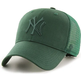 Gorra trucker verde con logo verde MVP Branson de New York Yankees MLB de 47 Brand