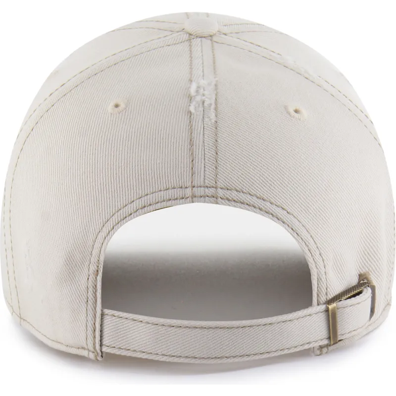 gorra-curva-beige-ajustable-clean-up-weathered-mojave-de-new-york-yankees-mlb-de-47-brand