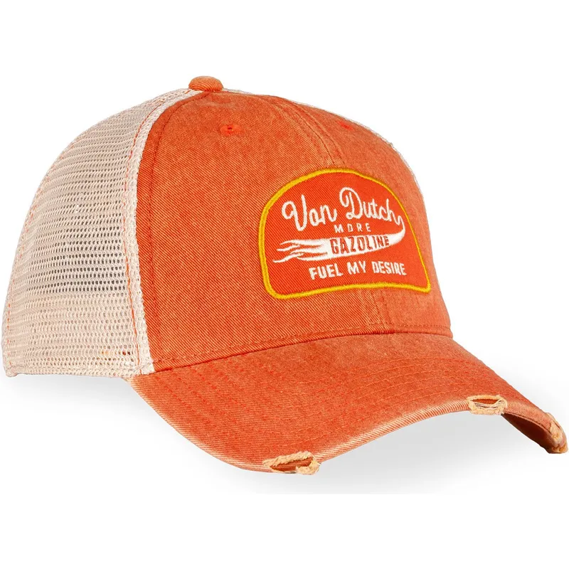 gorra-trucker-marron-y-beige-mac11-de-von-dutch