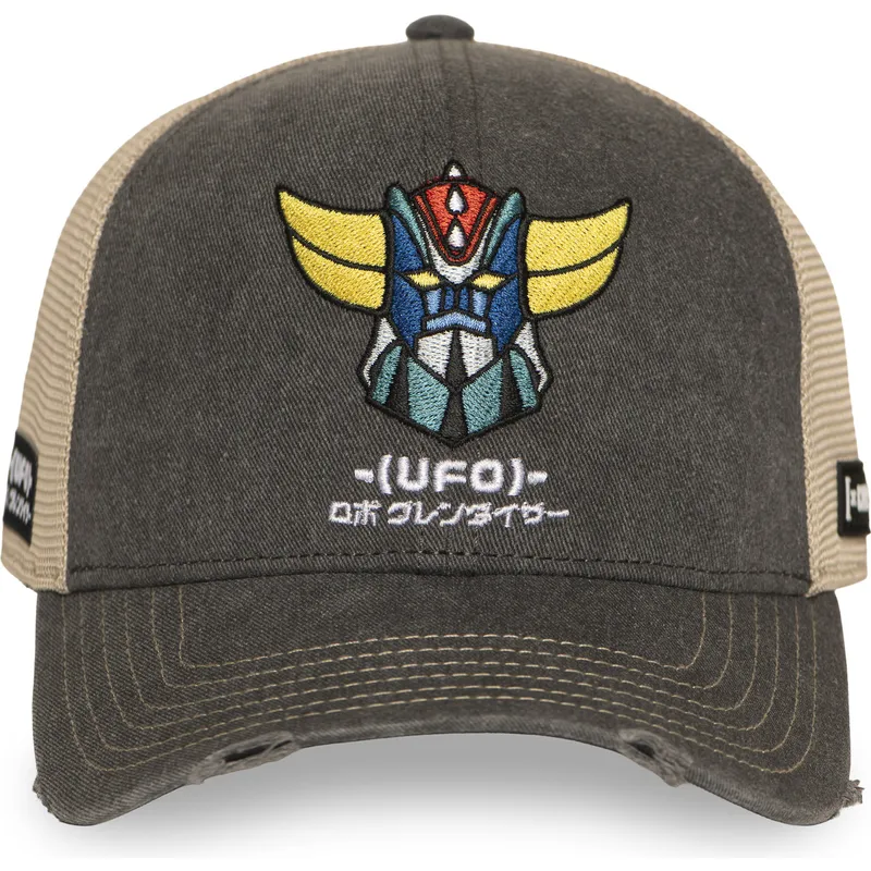 gorra-trucker-gris-y-beige-robot-grendizer-gol7-golb-de-capslab