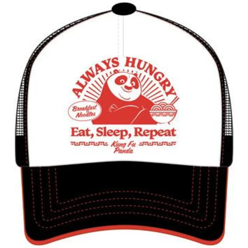 gorra-trucker-blanca-y-negra-po-always-hungry-kfp-takb-kung-fu-panda-de-capslab