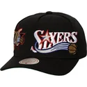 gorra-curva-negra-snapback-busted-pro-de-philadelphia-76ers-nba-de-mitchell-ness