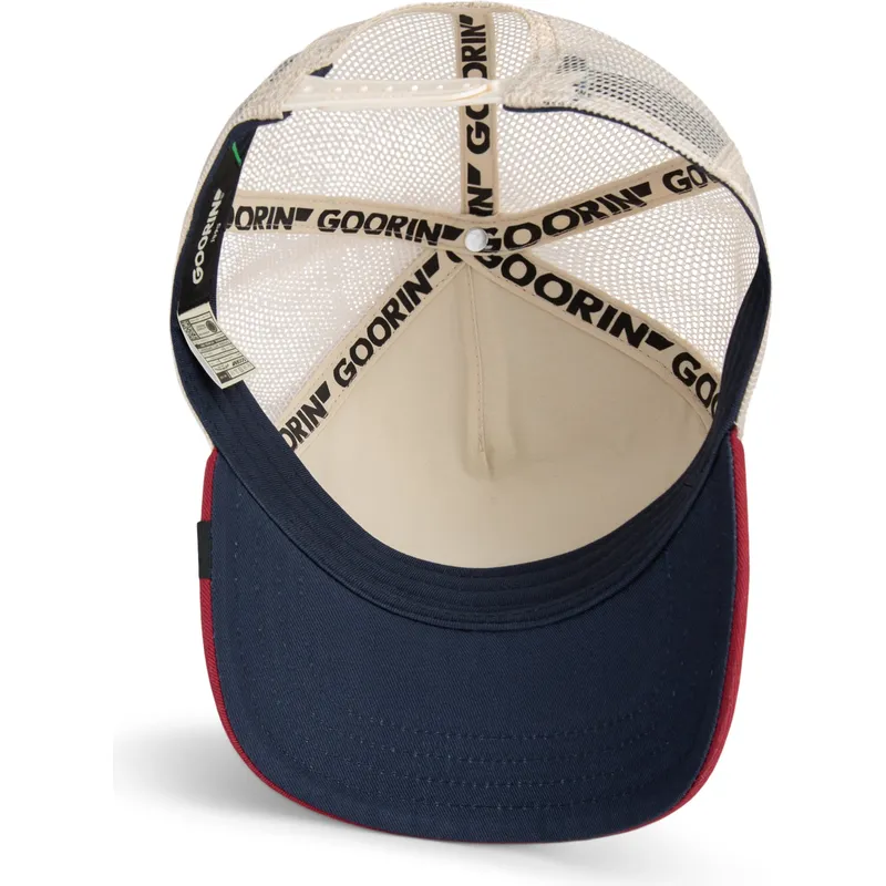 gorra-trucker-azul-marino-gallo-all-american-rooster-de-goorin-bros
