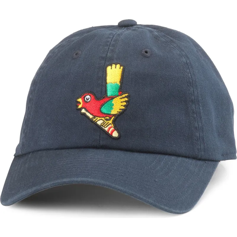 gorra-curva-azul-marino-ajustable-ballpark-de-fukuoka-daiei-hawks-de-american-needle