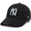gorra-curva-negra-ajustable-ballpark-de-new-york-black-yankees-mlb-de-american-needle