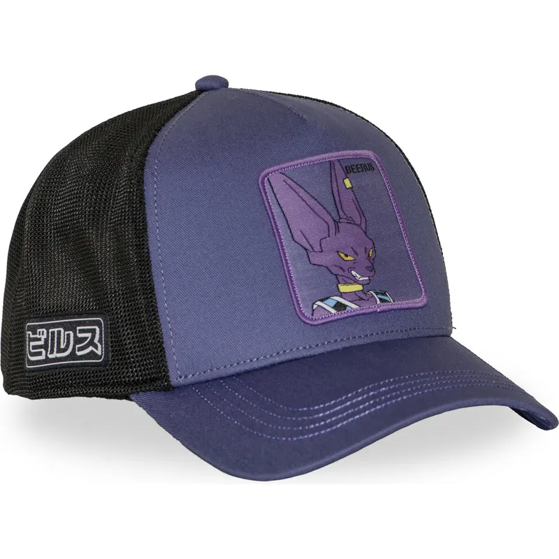 gorra-trucker-violeta-beerus-dbs8-beeb-dragon-ball-de-capslab