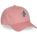 gorra-curva-rosa-ajustable-pitufina-smu2-fetb-los-pitufos-de-capslab