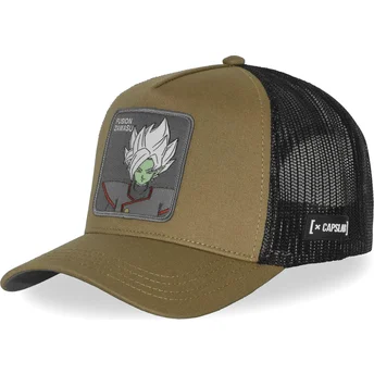 Gorra trucker verde Zamasu DBS8 ZAMB Dragon Ball de Capslab