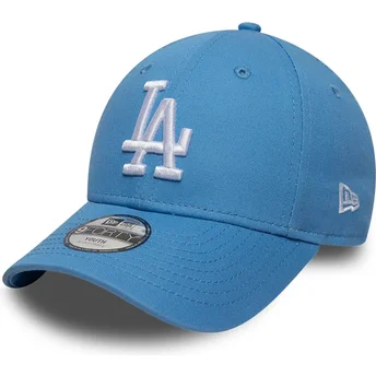 Gorra curva azul claro ajustable para niño 9FORTY Essential de Los Angeles Dodgers MLB de New Era