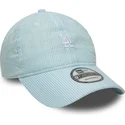 gorra-curva-azul-ajustable-9twenty-seersucker-de-los-angeles-dodgers-mlb-de-new-era