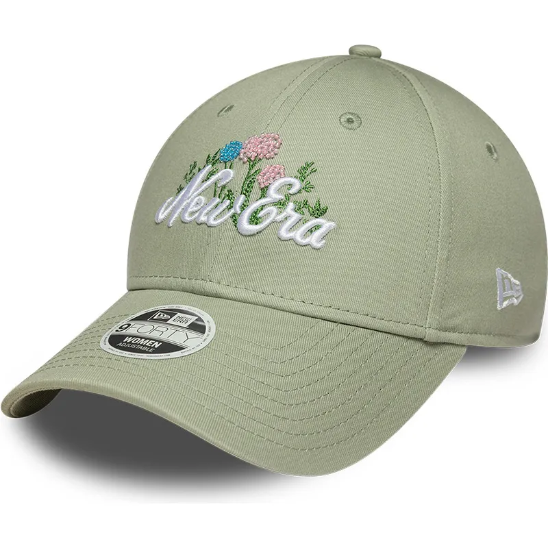 gorra-curva-verde-ajustable-para-mujer-9forty-beaded-de-new-era