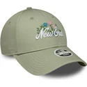 gorra-curva-verde-ajustable-para-mujer-9forty-beaded-de-new-era