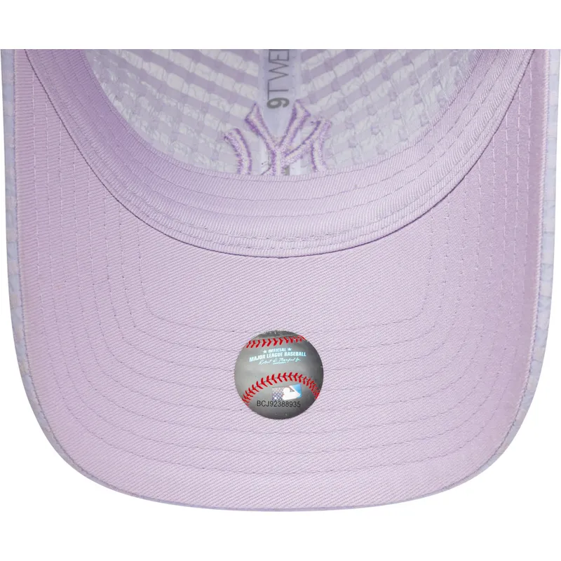 gorra-curva-violeta-ajustable-con-logo-violeta-para-mujer-9twenty-seersucker-de-new-york-yankees-mlb-de-new-era