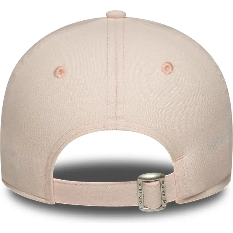 gorra-curva-rosa-claro-ajustable-para-mujer-9forty-linen-de-new-york-yankees-mlb-de-new-era