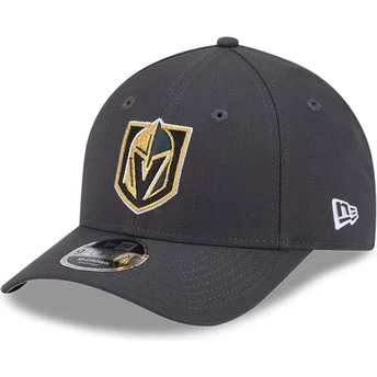 Gorra curva gris snapback 9FORTY M-Crown de Vegas Golden Knights NHL de New Era