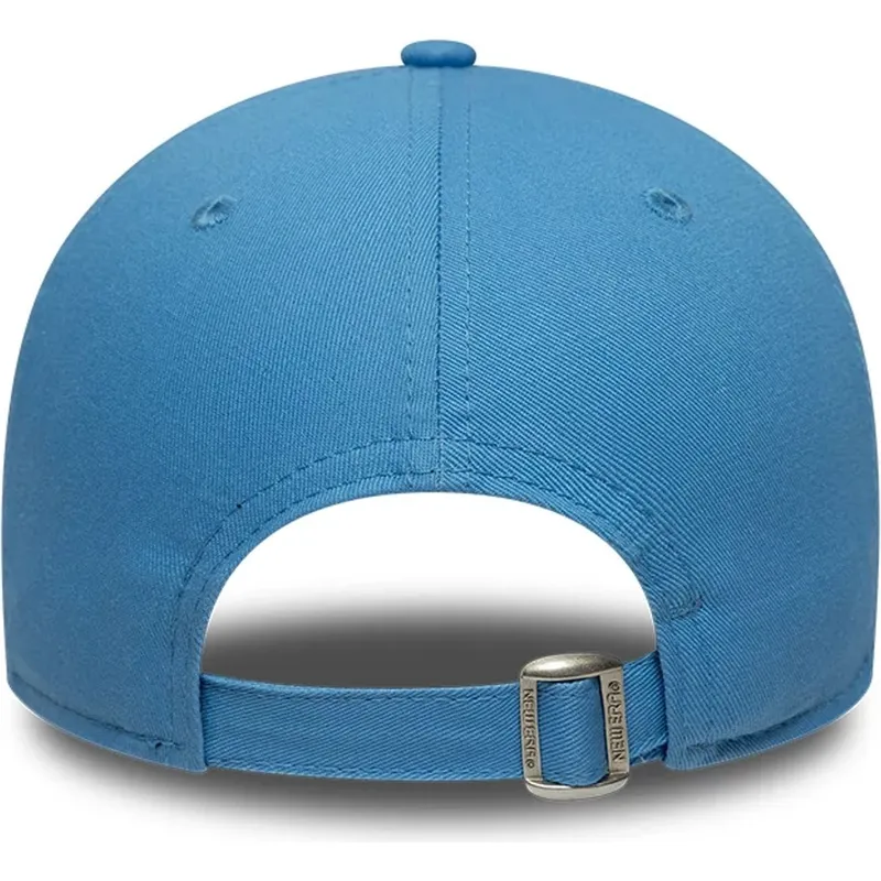 gorra-curva-azul-claro-ajustable-9forty-league-essential-de-oakland-athletics-mlb-de-new-era