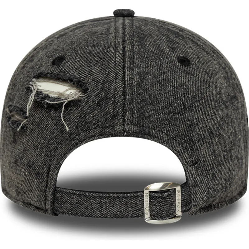 gorra-curva-negra-ajustable-9forty-acid-wash-denim-de-new-york-yankees-mlb-de-new-era