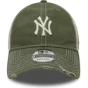 gorra-trucker-verde-ajustable-9twenty-cotton-canv-de-new-york-yankees-mlb-de-new-era