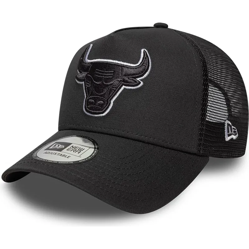 gorra-trucker-negra-con-logo-negro-a-frame-outline-de-chicago-bulls-nba-de-new-era