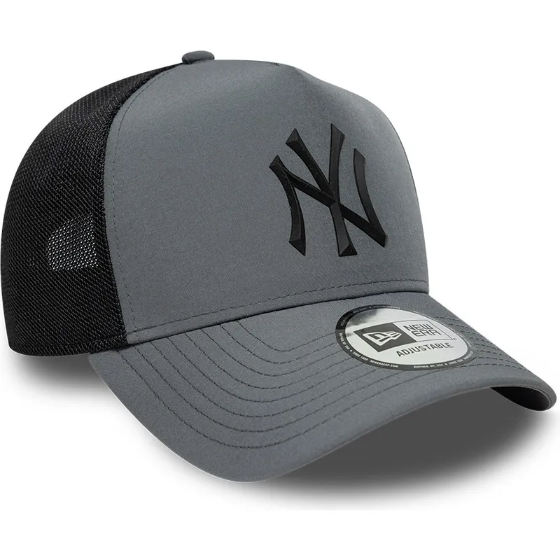 gorra-trucker-gris-con-logo-negro-a-frame-sport-de-new-york-yankees-mlb-de-new-era