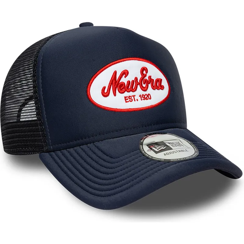 gorra-trucker-azul-marino-a-frame-oval-foam-patch-de-new-era