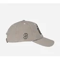 gorra-curva-gris-ajustable-records-music-shapes-identity-the-90s-de-homenage