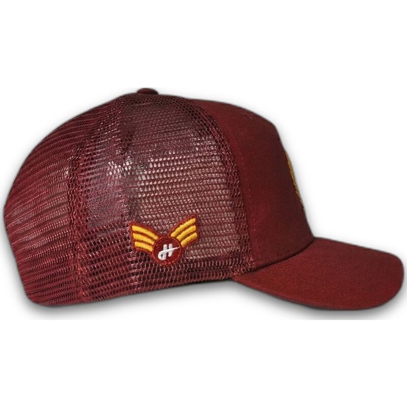 gorra-trucker-roja-jet-military-surplus-the-trucker-de-homenage