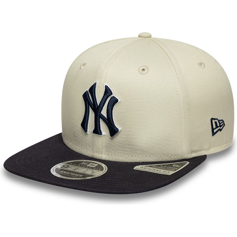 gorra-plana-beige-snapback-con-logo-azul-marino-9fifty-original-fit-world-series-de-new-york-yankees-mlb-de-new-era