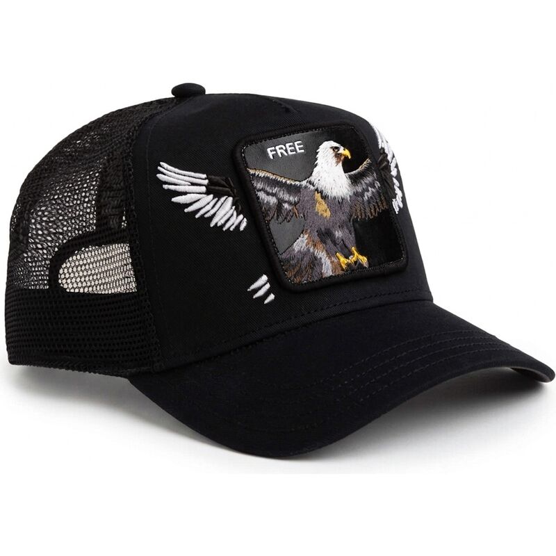 gorra-trucker-negra-aguila-wings-free-the-farm-de-goorin-bros