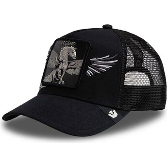 Gorra trucker negra pegaso Wings Legend The Farm de Goorin Bros.