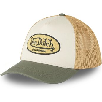 Gorra trucker marrón y verde TERRY12 de Von Dutch