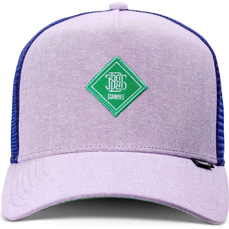 gorra-trucker-violeta-con-logo-verde-hft-oxfordcontra-de-djinns